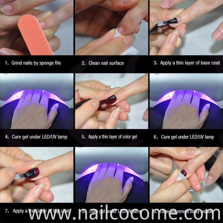 CCO Hot Sale OEM/ODM Available Easy Soak Off UV Gel Polish for Nail Art Wholesale